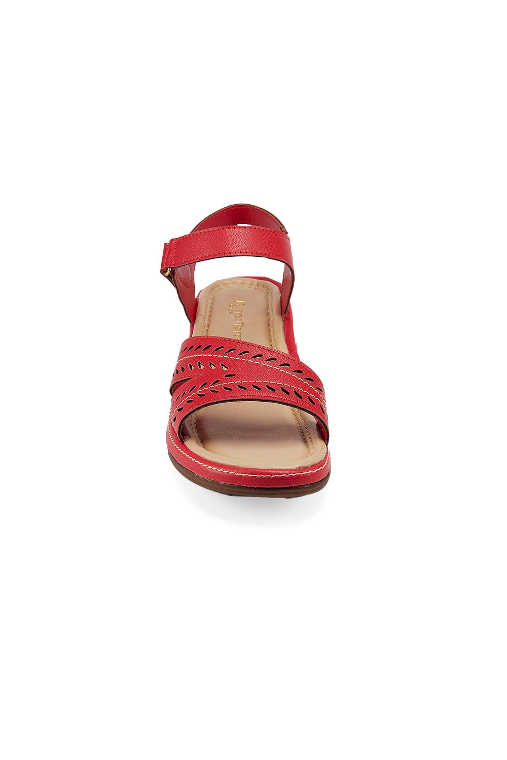 Sandalias Color Rojo Para Dama Mundo Terra