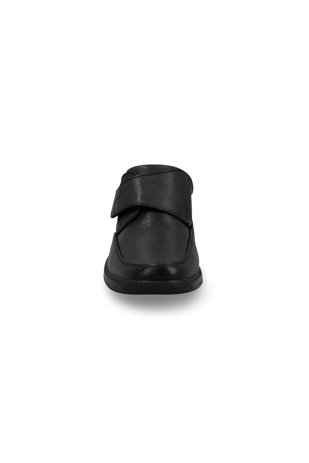 Zapato Formal FLEXI para Hombre Ajuste Velcro Negro Mundo Terra